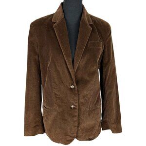 VINTAGE 70s Roadrunner Brown Corduroy Blazer